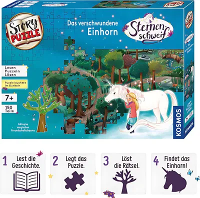 Image de Puzzle d'histoire : Sternenweif - La licorne disparue