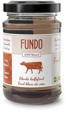 Obrázok produktu pre Fundo Blanke Kalfsfond 200 ml – Jemný teľací vývar do omáčok a polievok