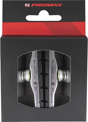 Produktbild von Promax Bremsschuh 70 C V T V-Brake schraub symm schwarz 70mm 1 Paar für Alufelge
