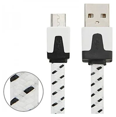 Produktbild von Micro USB Datenkabel Ladekabel Farben 2 m für Handys Tablet Kabel Laden Zubehör