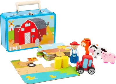 Produktbild von Bauernhof-Spielset im Koffer
