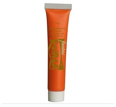 Obrázek produktu pro Sytý karnevalový makeup oranžová tuba 20ml