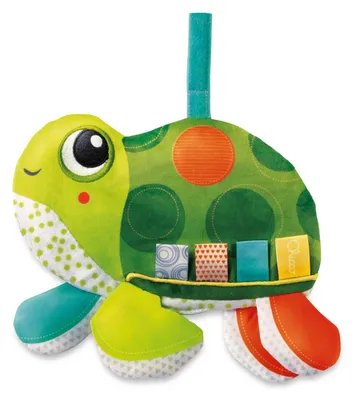 Produktbild von Chicco Quietschender Turtel - Baby Sensorik Spielzeug