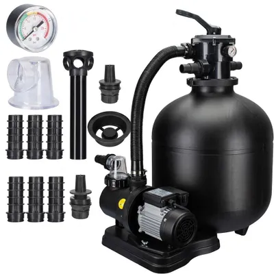 Obrázok produktu pre Čerpadlo s filtrom pre domáci bazén s pieskovým filtrom, prietok 10 000 l/h, YH