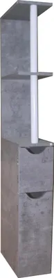Produktbild von Raumteilerregal 118 cm Thekla Beton