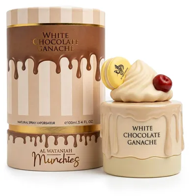 Productafbeelding van Al Wataniah Munchies White Chocolate Ganache EDP 100 ml W, AI-gegenereerde afbeelding