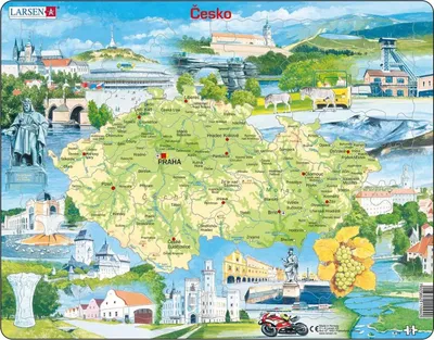 Immagine prodotto di Puzzle 78 Czechia puzzle da tavolo