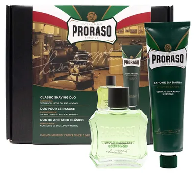 Immagine prodotto di Proraso Pack Duo Crema da barba rinfrescante Lozione 250ml