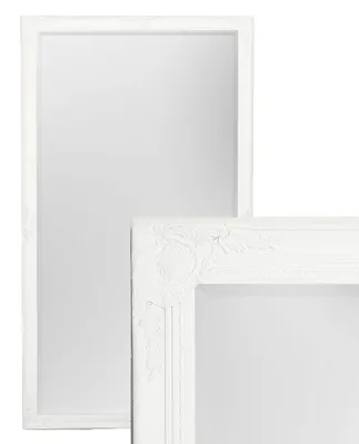 Produktbild von Romantischer Spiegel LEANDOS Barock Weiß Matt 180x100cm Holzrahmen
