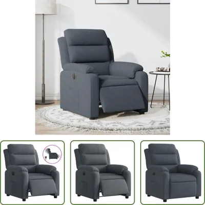 Obrázek produktu pro The Living Store Lehátko Electric Dark Grey Velvet