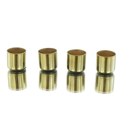 Produktbild von GASPER Stabkerzenhalter Cups Goldfarben magnetisch Ø 2,2 cm 4er Pack - Metall