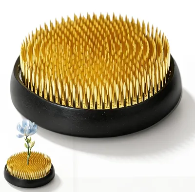 Produktbild von Blumenstecker mit Gummidichtung, Ikebana Kenzan, 1 Stück, für Blumengestecke