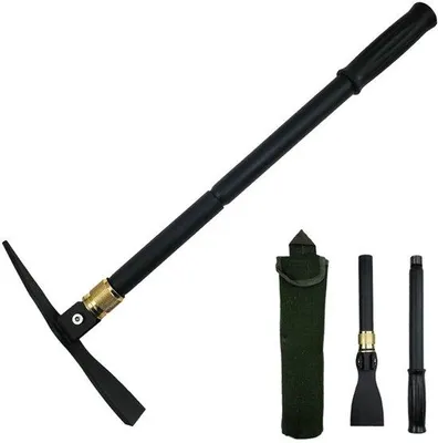 Productafbeelding van Multifunctionele Opvouwbare Schep van Gelegeerd Staal - Tuinieren & Survival
