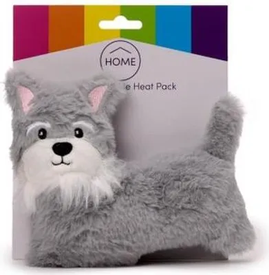 Produktbild von Schnauzer Hund Plüsch Wärmekissen