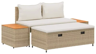 Obrázok produktu pre Záhradná súprava gaučov 4 -Seater 4 pcs 55 x 30 x 39 cm