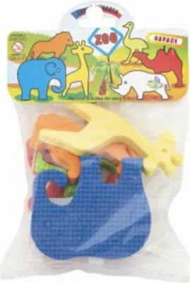 Produktbild von TEDDIES Wasseraufkleber Zoo 6St.