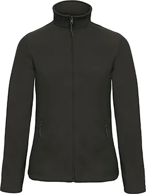 Produktbild von B&C FWI51 | Damen Microfleece-Duo Jacke ID.501 - Farbe: Black - Größe: XL