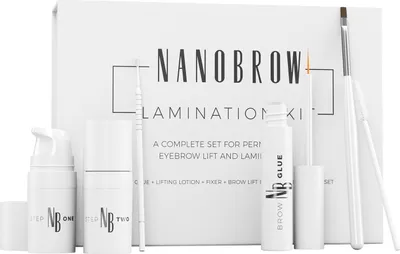 Produktbild von Augenbrauen Laminierung Set Nanobrow Lamination Kit -  DIY-Augenbrauen-Laminierung