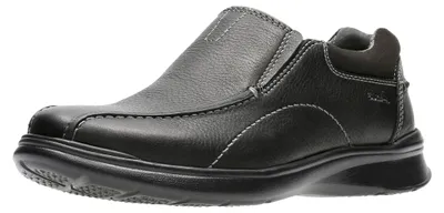 Productafbeelding van Clarks heren slipper Cotrell Step, zwart, olieachtig leer, maat 45.5 EU