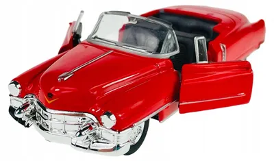 Obrázek produktu pro Welly, model veteránu Cadillac Eldorado z roku 1953, červený, měřítko 1:34, kovový