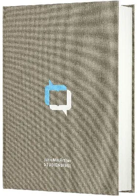 Produktbild von MacArthur Studienbibel - Schlachter 2000 (Hardcover, grau)