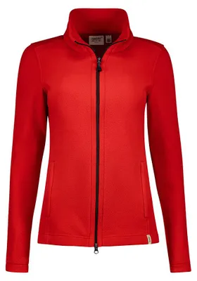 Produktbild von HAKRO Damen-Fleecejacke ECO 246 rot