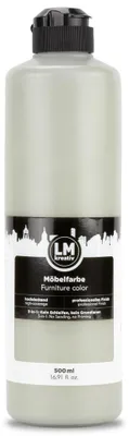 Produktbild von LM-Kreativ Möbelfarbe 500 ml, Grün wie Moos – hochdeckender Möbellack matt für Holz, Metall & Kunststoff, ohne Schleifen