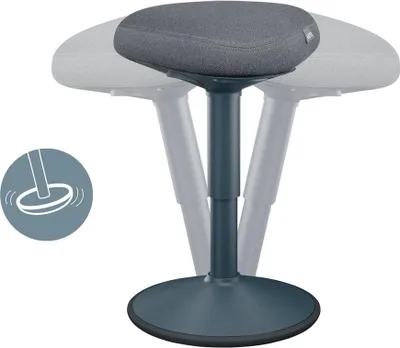 Produktbild von Esselte Leitz Ergo Active - Hocker - ergonomisch - dreieckig