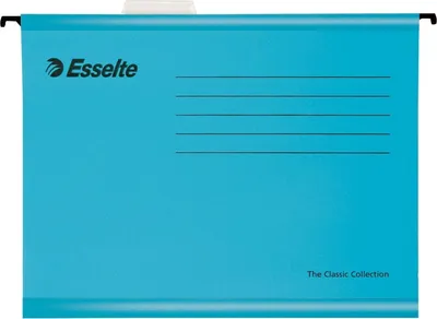 Produktbild von Pendaflex - Hängemappe Classic Folio V-Boden 382x240mm blau | 25 Stück