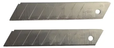 Immagine prodotto di Lame per Taglierino 18mm, Set Ricambio 10 Pz, Lame a Segmenti