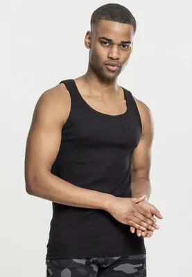 Zdjęcie produktu dla Urban Classics - Bezszwowy Tank Top 2-pack czarny - 3XL