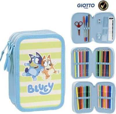 Produktbild von CERDÀin - Premium Bluey Trójkomorowy Piórnik Akcesorium do Szkoły