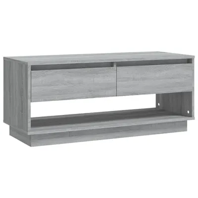 Image de vidaXL Armoire TV Gris Sonoma 102x41x44 cm Bois composite - Meuble TV