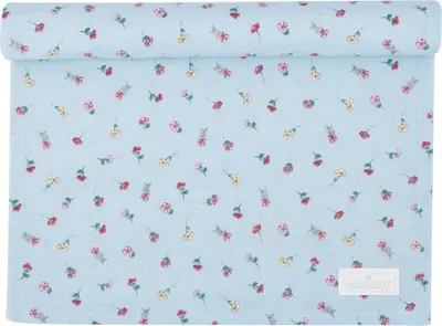 Produktbild von Greengate Lianca Tischläufer pale blue 140x45cm