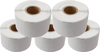 Produktbild von 5 Rollen Etiketten für Dymo Typ 99012 Ettiketten 36x89 mm