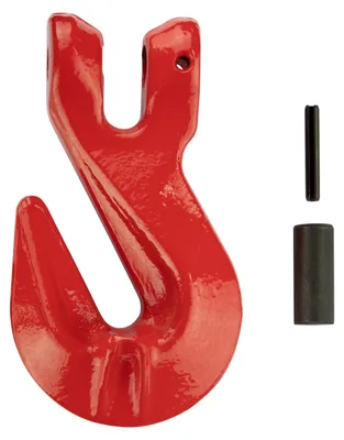 Stahl Parallelhaken für Forstkette Rückekette 10mm rot Güteklasse 8 Verkürzungshaken Gabelkopf Kettenhaken Forsthaken Lasthaken 4031765235051 926203 23505