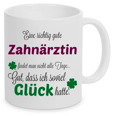Produktbild von TassenKing™ - Eine gute Zahnärztin... - Tasse - Kaffeebecher - Tasse mit Spruch