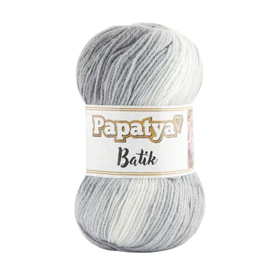 Produktbild von Wolle1000 Papatya Batik - Farbe 554-01 - 100g - Batikgarn mit tollem Farbverlauf !