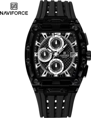 Obrázok produktu pre Hodinky NAVIFORCE SI-38617 - Čierna/Strieborná KP38617