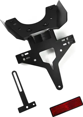 Productafbeelding van ZIEGER kentekenplaathouder, compatibel met Kawasaki Ninja 250 R, bouwjaar 2007-2012