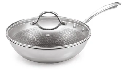 Zdjęcie produktu dla Tescoma Wok SteelCRAFT z pokrywką ø 28 cm