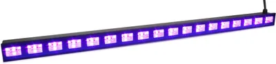 Produktbild von BeamZ BUV183, Disco Laserprojektor, Schwarz, LED, 18 Lampen, 3 W, Ultraviolett (UV)