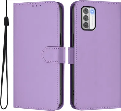 Produktbild von Mobigear Urban Wallet  Nokia G42 Hülle Klapphülle Geldbörse - Lila