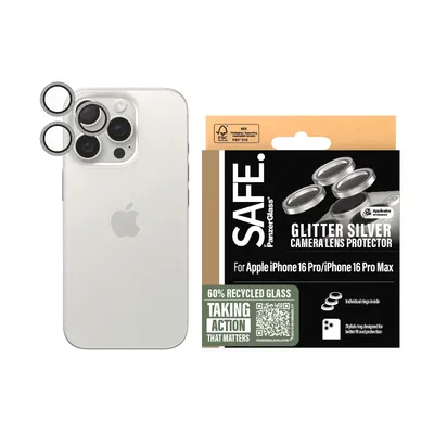A product shot of a phone case and its packaging.