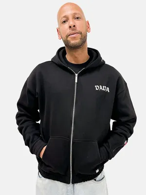 Produktbild von DADA Supreme Urban Zip Hoodie mit Kapuze und Rückenstickerei Größe: M