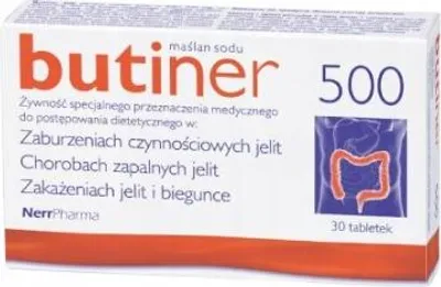 Produktbild von Butiner 500 mg Reizdarm 30 Tabletten