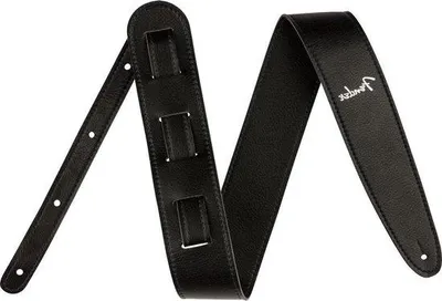 Obrázok produktu pre Kožený popruh na gitaru, 63 cm, čierny
