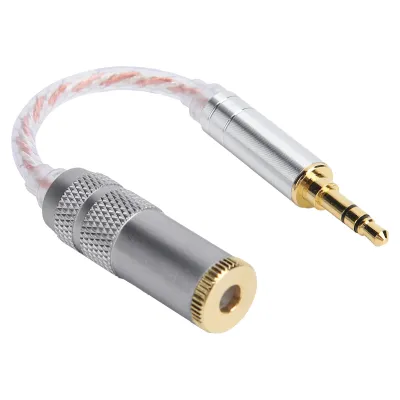 Image de Câble adaptateur audio Câble de connexion audio Câble adaptateur pour casque audio Câble audio mâle-femelle Câble adaptateur pour casque audio