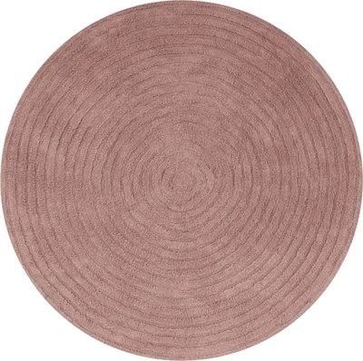 Produktbild von Tapis Petit Teppich Robin - Vintage Pink - 150 x 150 cm | Babyzimmer Dekoration