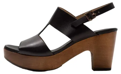 Image de Neosens Sandales à talons pour Femme S3270 RESTORED SKIN EBONY/ ST.LAURENT SANDAL Couleur Noir